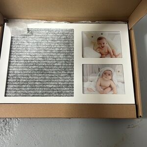 Picture Frame with LetterBoard